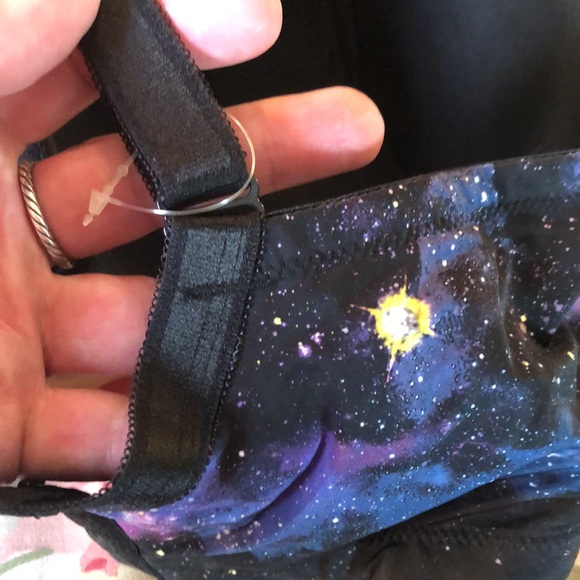 TORRID Size 44F Universe OuterSpace Soft Padded Underwire Black Print $59 NEW - Picture 14 of 16